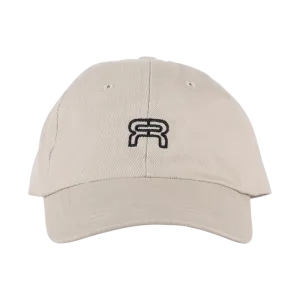 FR - CLASSIC LOGO 6P CAP - FR Dad Cap - 6 Pannel - Natural