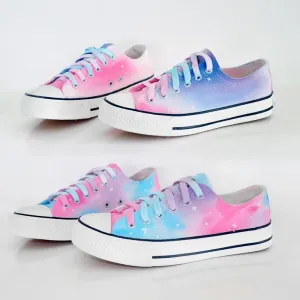 Galaxy Gradient Hand Painted Shoes AD11029