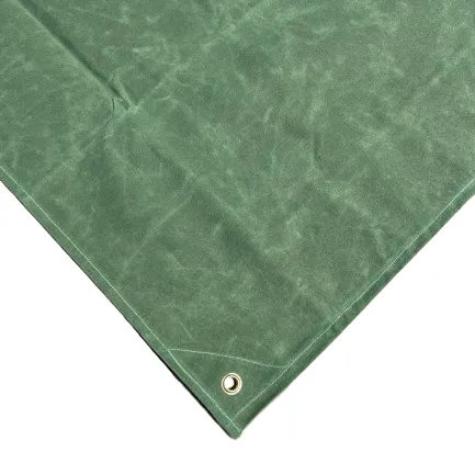 Green Canvas Tarp 6' x 10'