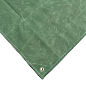 Green Canvas Tarp 6' x 10'