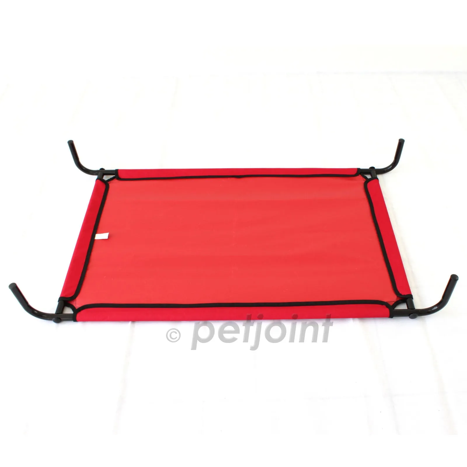 Heavy Duty Pet Dog Bed Trampoline Hammock Cat Puppy - Red Canvas