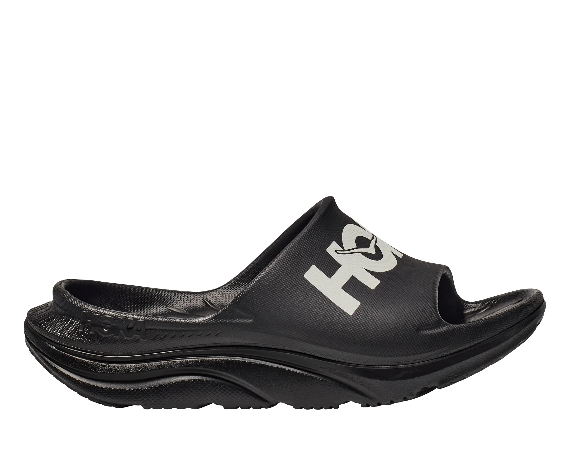 HOKA ORA ATHLETIC SLIDE 恢復拖鞋 黑/白 UNISEX 1155154WHT