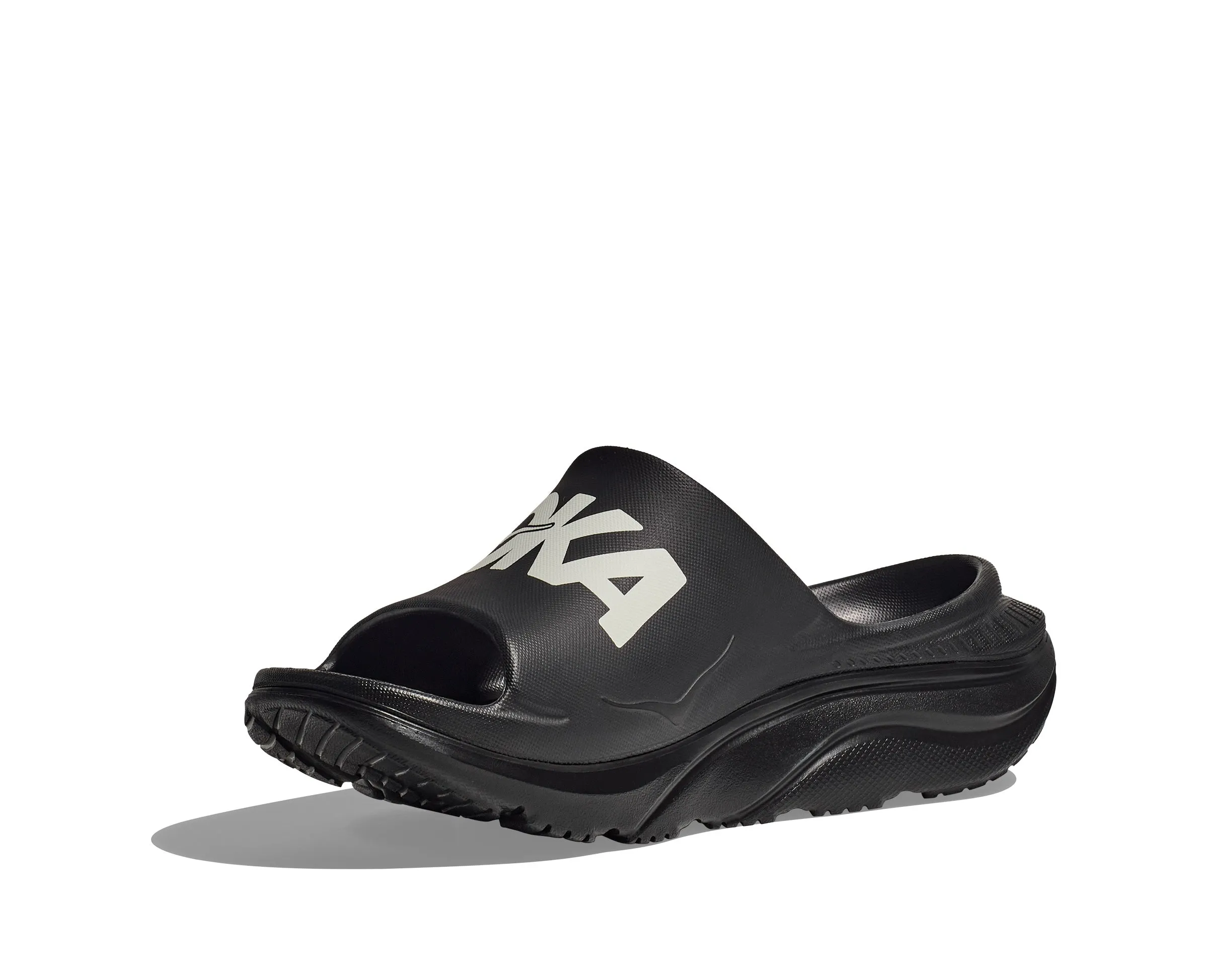 HOKA ORA ATHLETIC SLIDE 恢復拖鞋 黑/白 UNISEX 1155154WHT