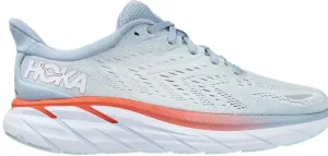 'Hoka' Women's Clifton 8 - Blue Fog / Plein Air (Wide)