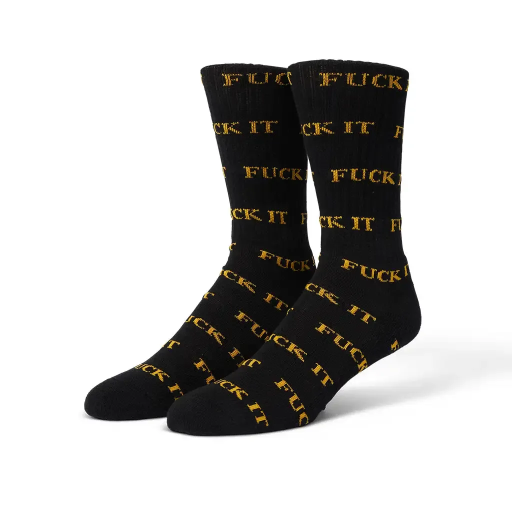 HUF Fuck It Sock