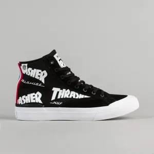 HUF x Thrasher Classic Hi Shoes - Black