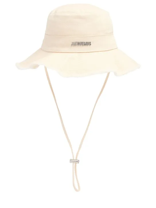 Jacquemus   Le Bob Artichaut canvas bucket hat 