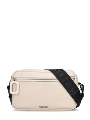 JW Anderson   Anchor logo canvas crossbody bag 