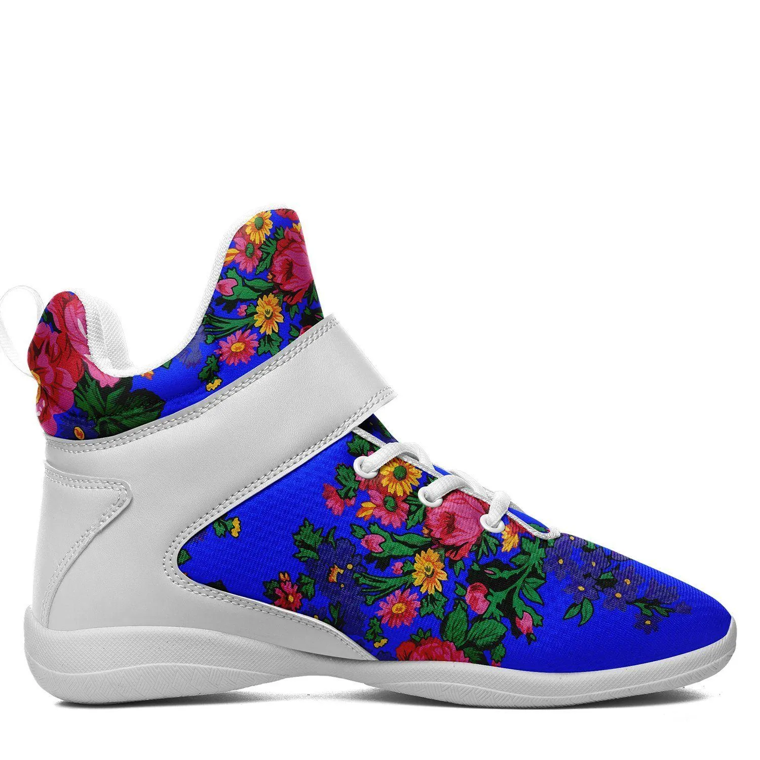 Kokum's Revenge Royal Ipottaa Basketball / Sport High Top Shoes - White Sole