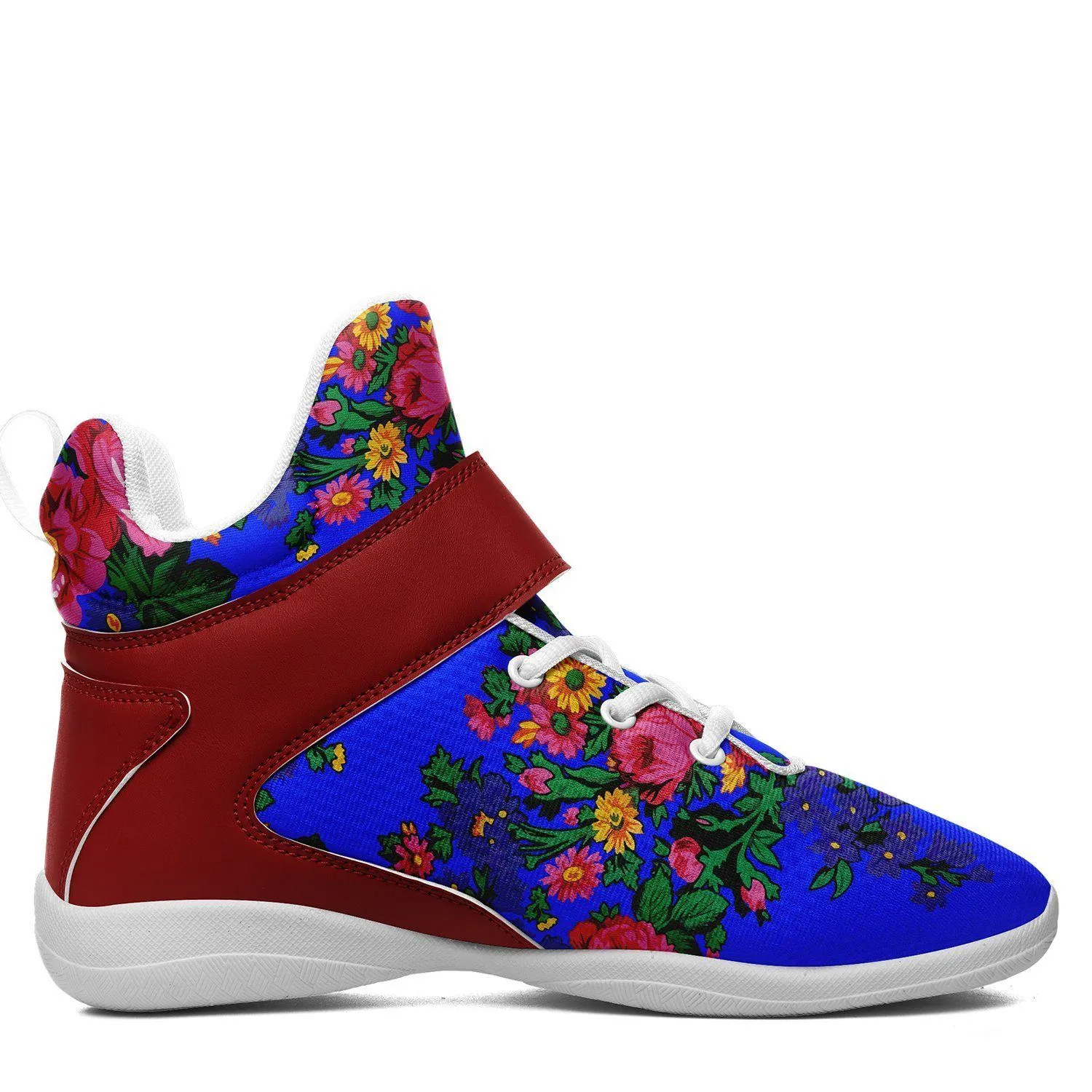 Kokum's Revenge Royal Ipottaa Basketball / Sport High Top Shoes - White Sole