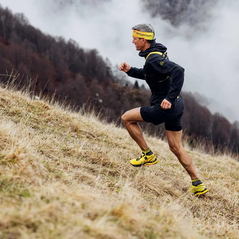 La Sportiva Jackal II Boa Mens Trail Running Shoe - Yellow/Black