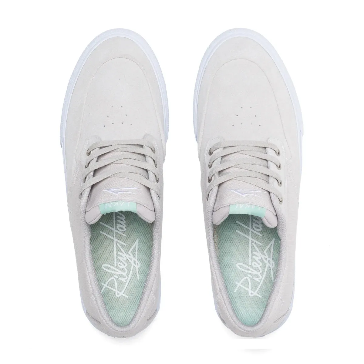 Lakai Shoes Riley 3 - White Suede