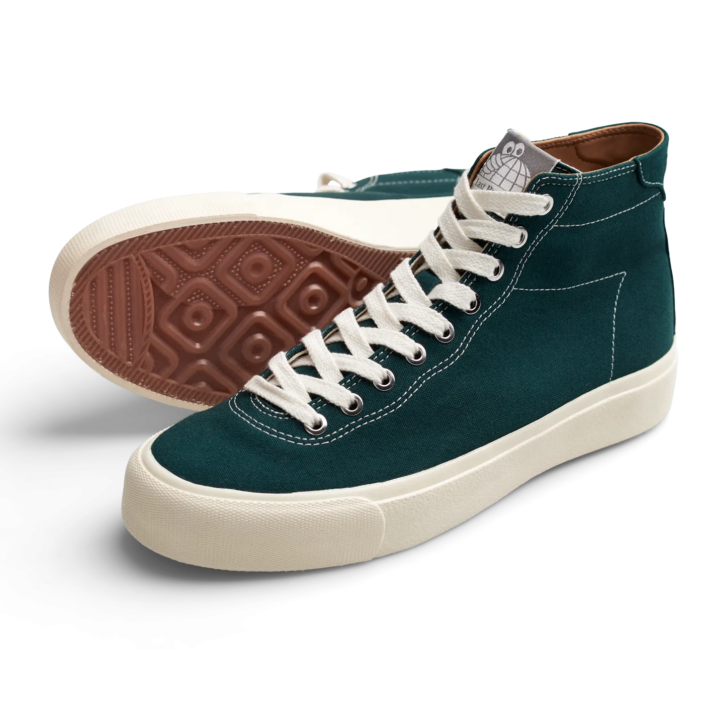 LAST RESORT AB VM001 HI CANVAS EMERALD/WHITE