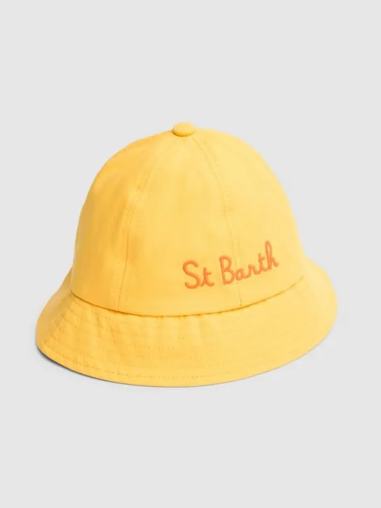 Mc2 Saint Barth   Cotton canvas bucket hat 