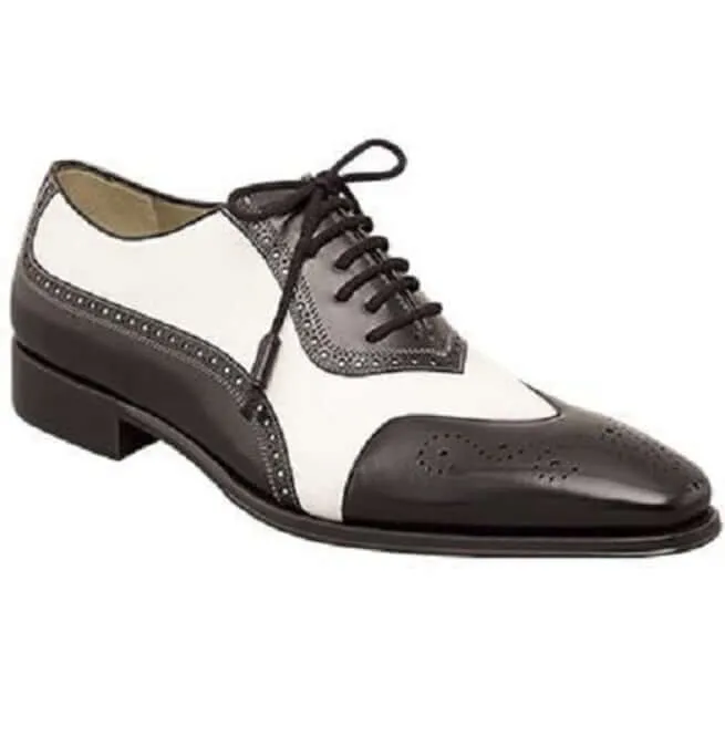 Men Spectator Shoes, Black And White Formal Shoes, Men's Shoes