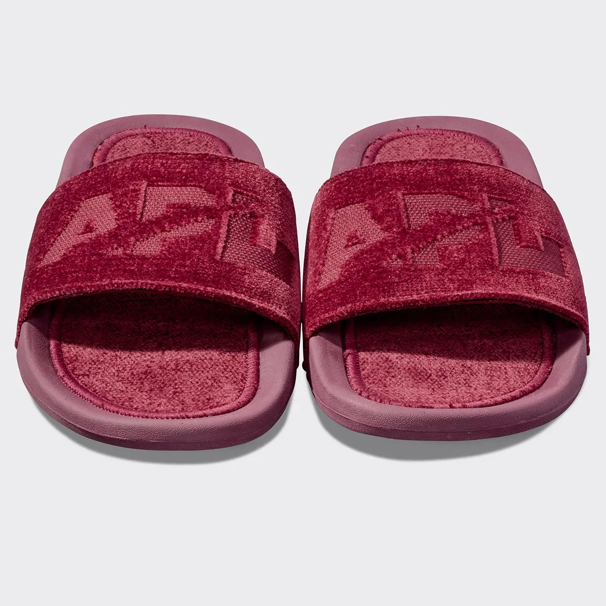 Men's TechLoom Velvet Slide Burgundy