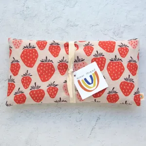 Minor Thread Strawberry Oversized Natural Eye Pillow