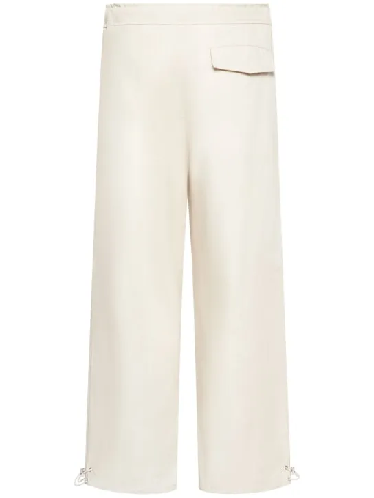 Moncler   Soft cotton canvas pants 