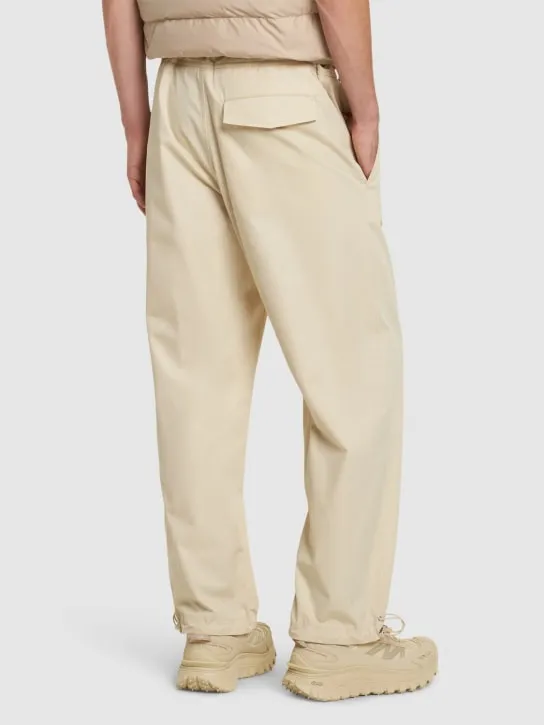 Moncler   Soft cotton canvas pants 