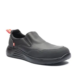 Motion Men's Composite Toe Slip On Safety Shoes 572154BLK