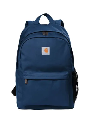 Navy Carhartt  Canvas Backpack