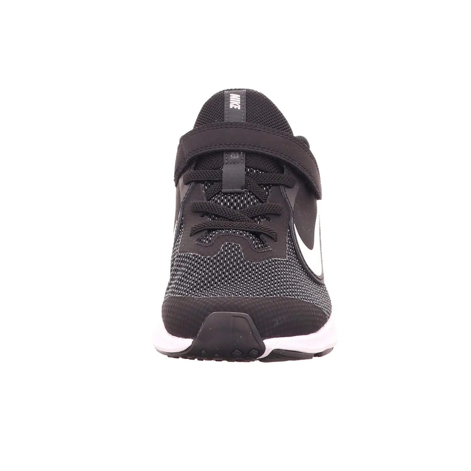 Nike Girls Downshifter 9 (TDV) Black/White-Anthracite-Cool Grey Running Shoe (AR4137-002)