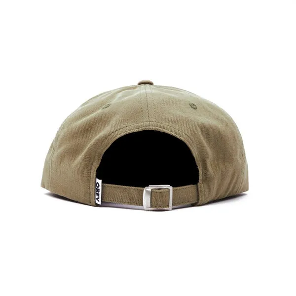 Obey Bold Canvas 6 Panel - Leaf