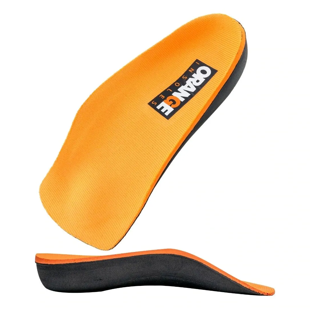 Orange 3/4 Insoles - Unisex