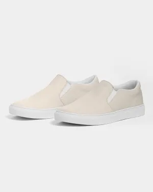 Pale Orange Slip-On Canvas Sneakers | Women's | Bright Pale Orange | C0M5Y10K0