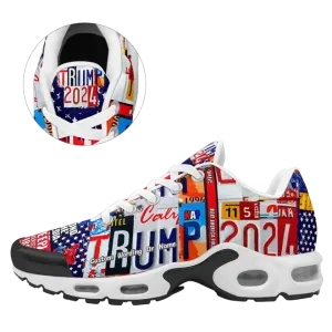 Personalized Trump Sneakers, Custom Patriotic Running Shoes,Flag Shoes,TN-24020043