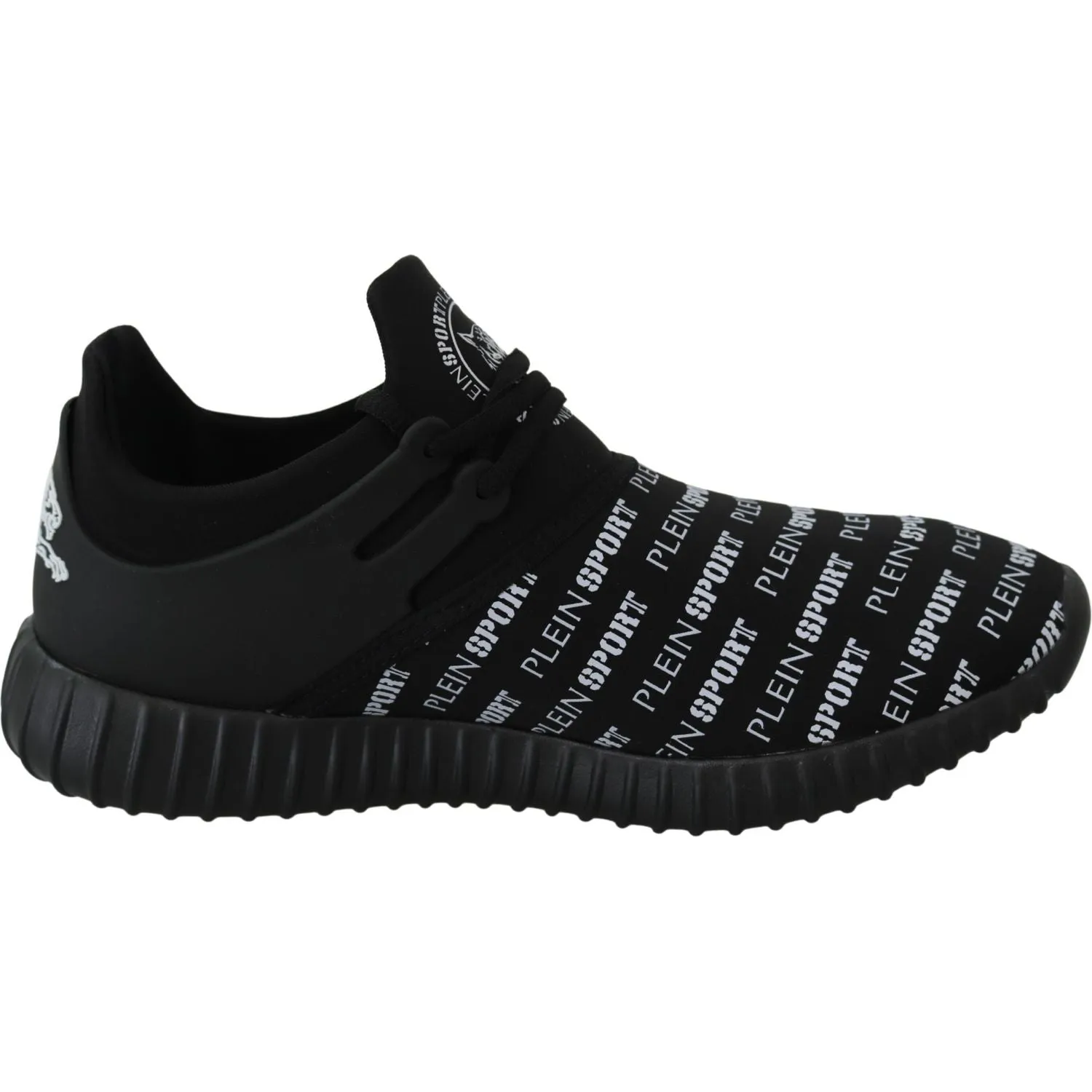 Plein Sport Chic Black Runner Henry Sport Sneakers