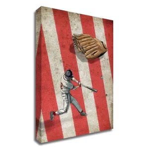 "American Sports: Baseball 2" by GraphINC, Print on Canvas, Ready to Hang