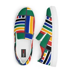 Rainbow Nation Women’s slip-on canvas shoes