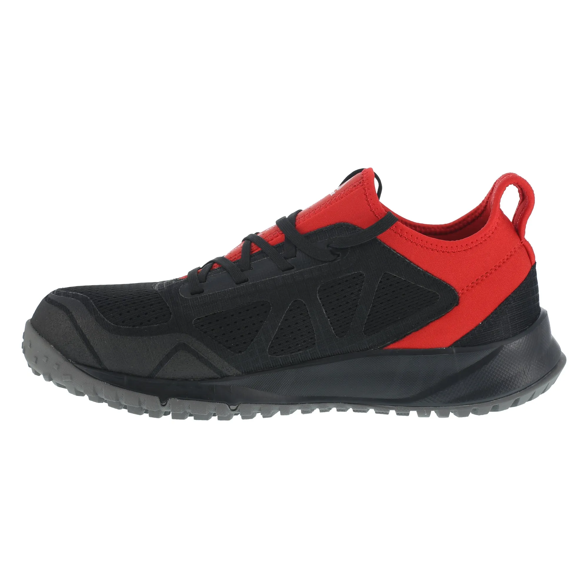 Reebok Mens Black Mesh Work Shoes ST AT Trail Run Oxford