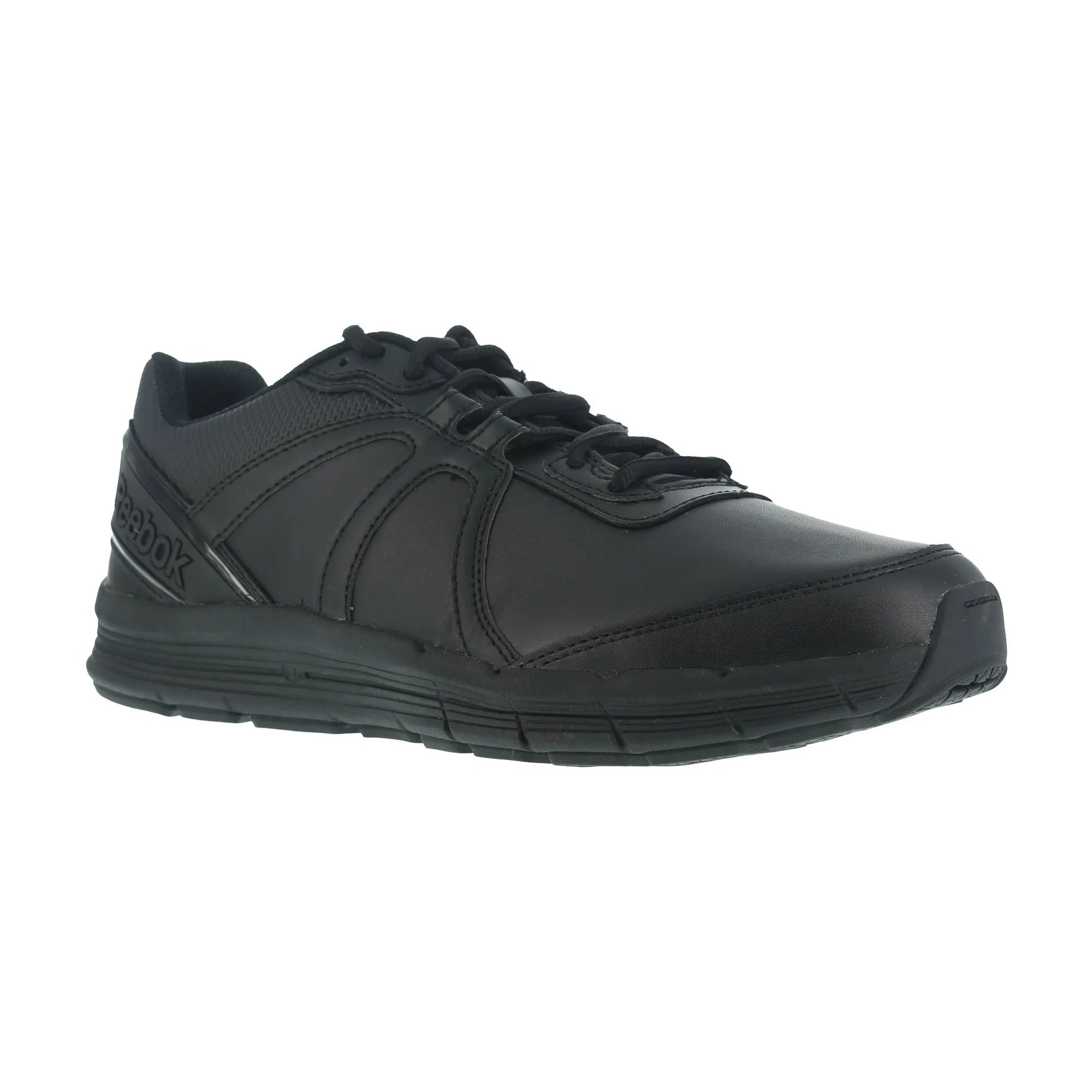 Reebok Womens Black Leather Work Shoes Oxford Guide