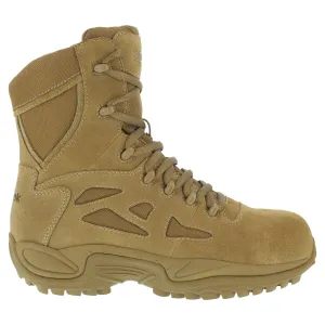 Reebok Womens Coyote Leather Tactical Boots Rapid Response LaceUp CT