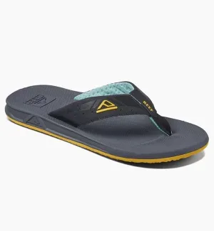 Reef Phantoms Flip Flops  - Aqua/Yellow