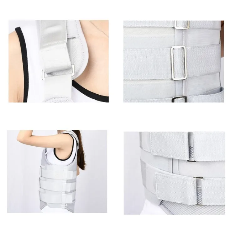 Regular Style Thoracolumbar Fixation Belt Strap Type Protective Gear Without Airbag, Specification: L