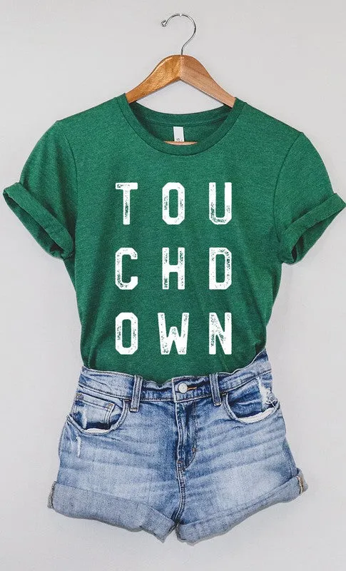 Retro Touchdown Graphic Tee PLUS