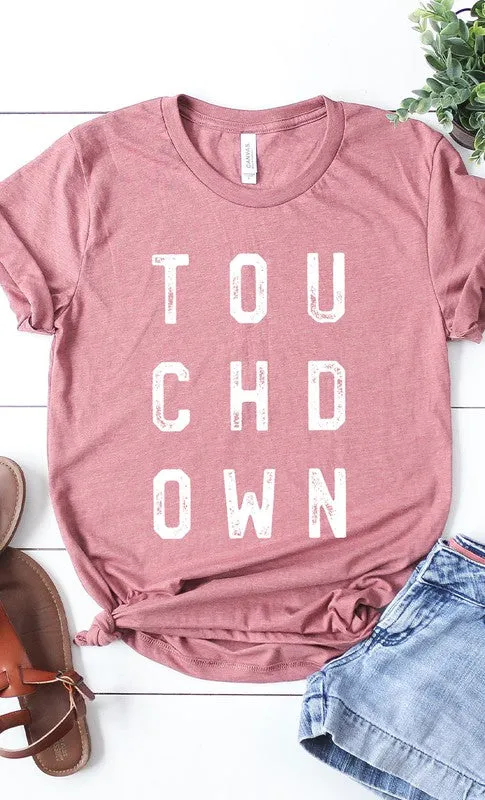 Retro Touchdown Graphic Tee