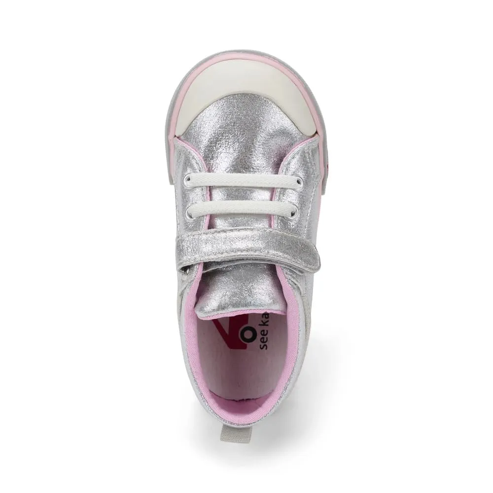 See Kai Run Girl's Sneakers Kristin - Silver/Pink