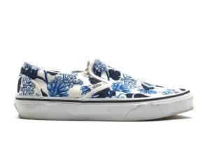 Shoes Athletic By Vans In Blue & White, Size: 6.5