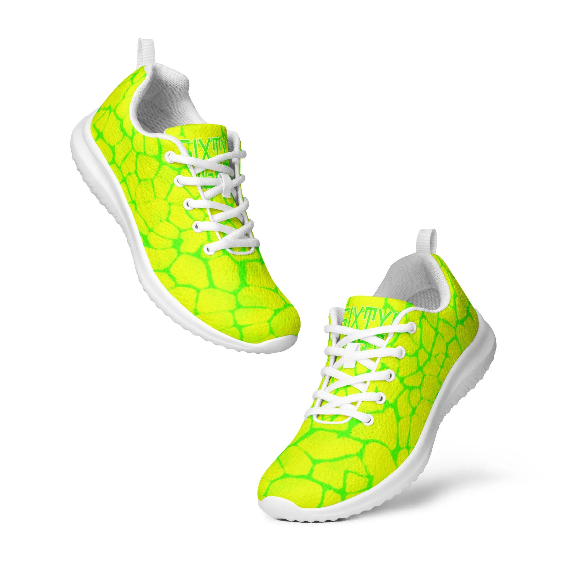 Sixty Eight 93 Logo Lime Green & White Boa Lemonade Lime Men's Athletic Shoes