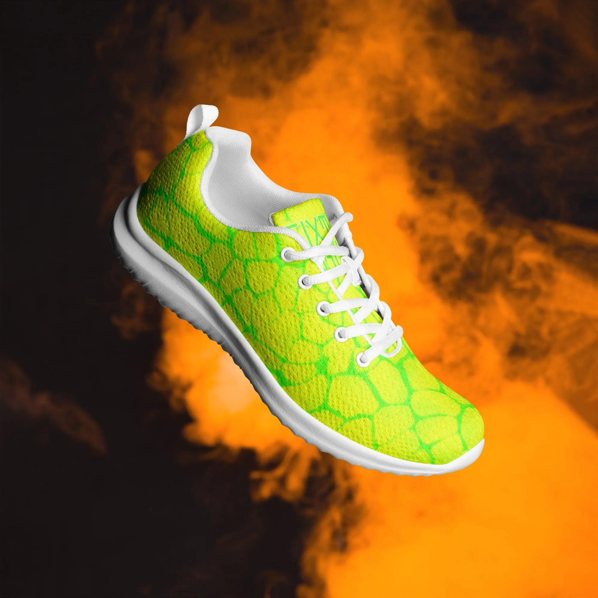 Sixty Eight 93 Logo Lime Green & White Boa Lemonade Lime Men's Athletic Shoes