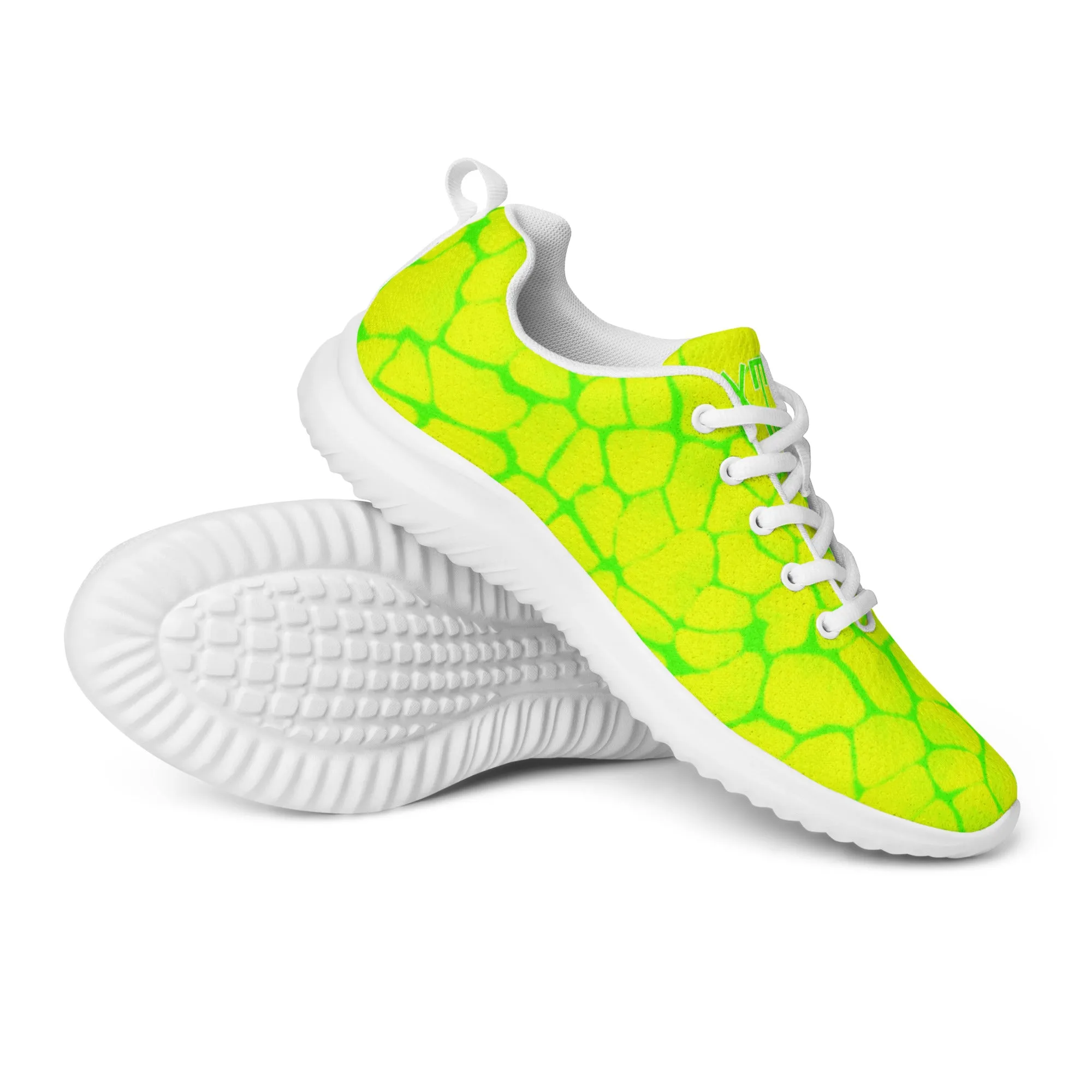 Sixty Eight 93 Logo Lime Green & White Boa Lemonade Lime Men's Athletic Shoes