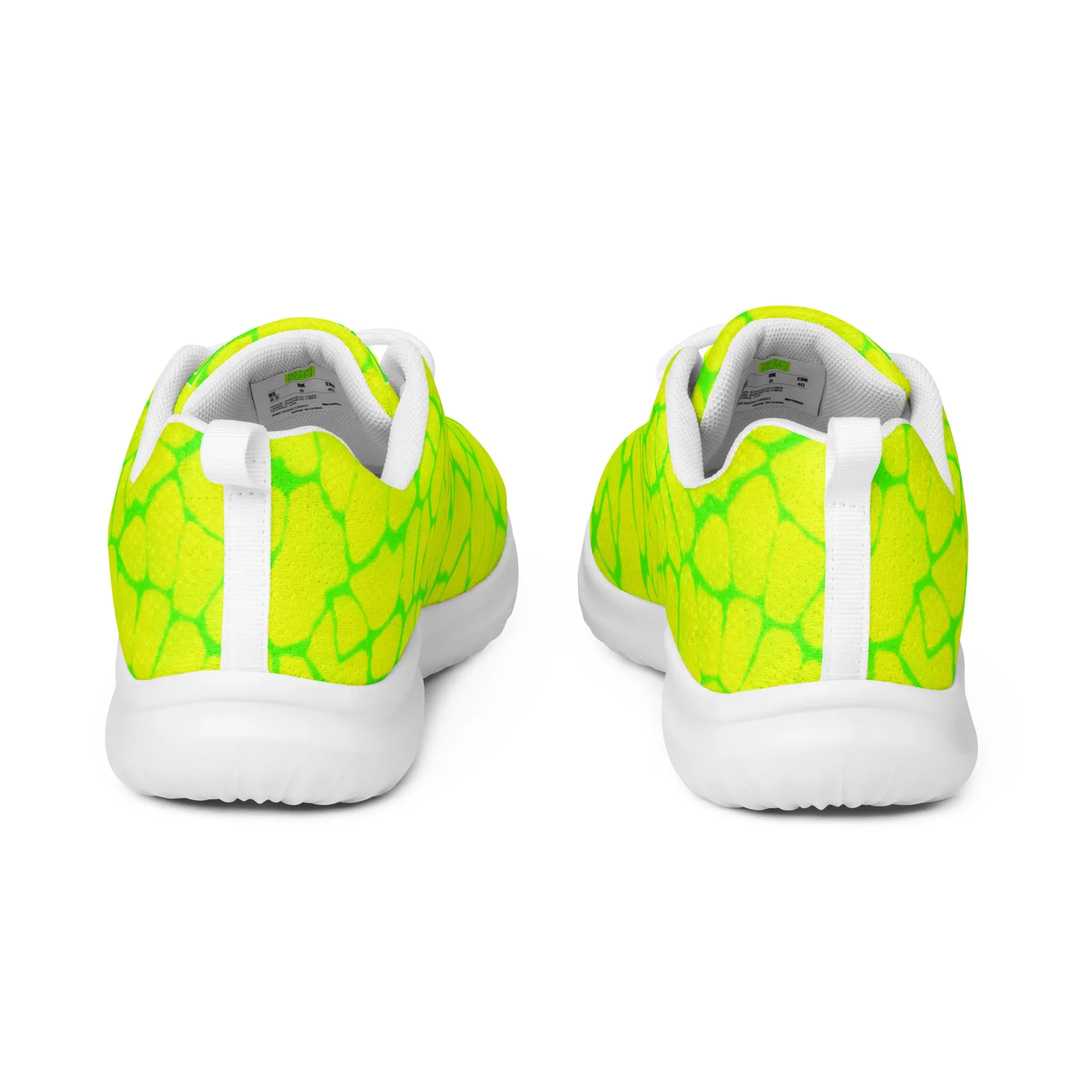 Sixty Eight 93 Logo Lime Green & White Boa Lemonade Lime Men's Athletic Shoes