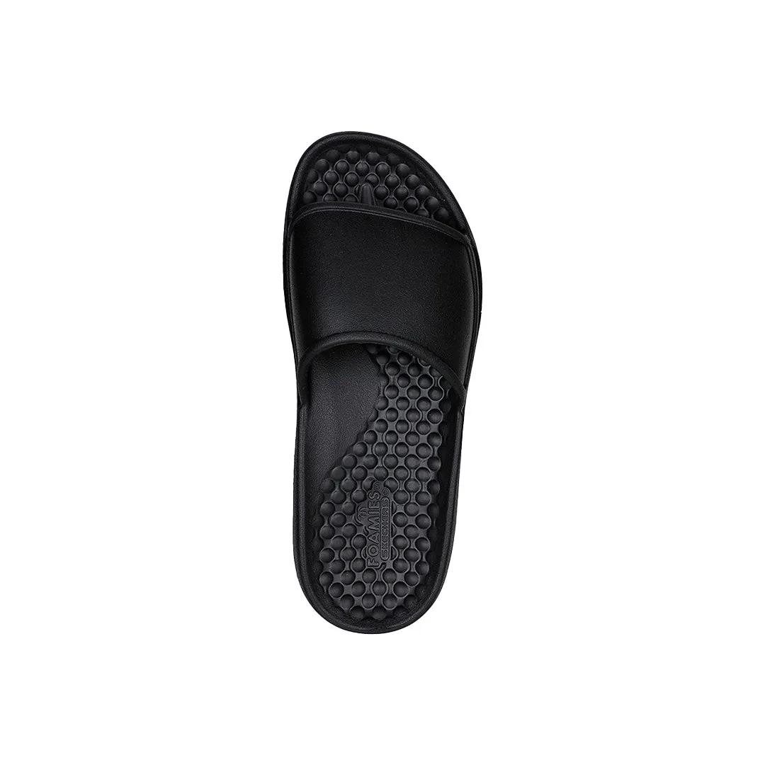 Skechers Foamies Mens Slipper Black - 243256-BBK