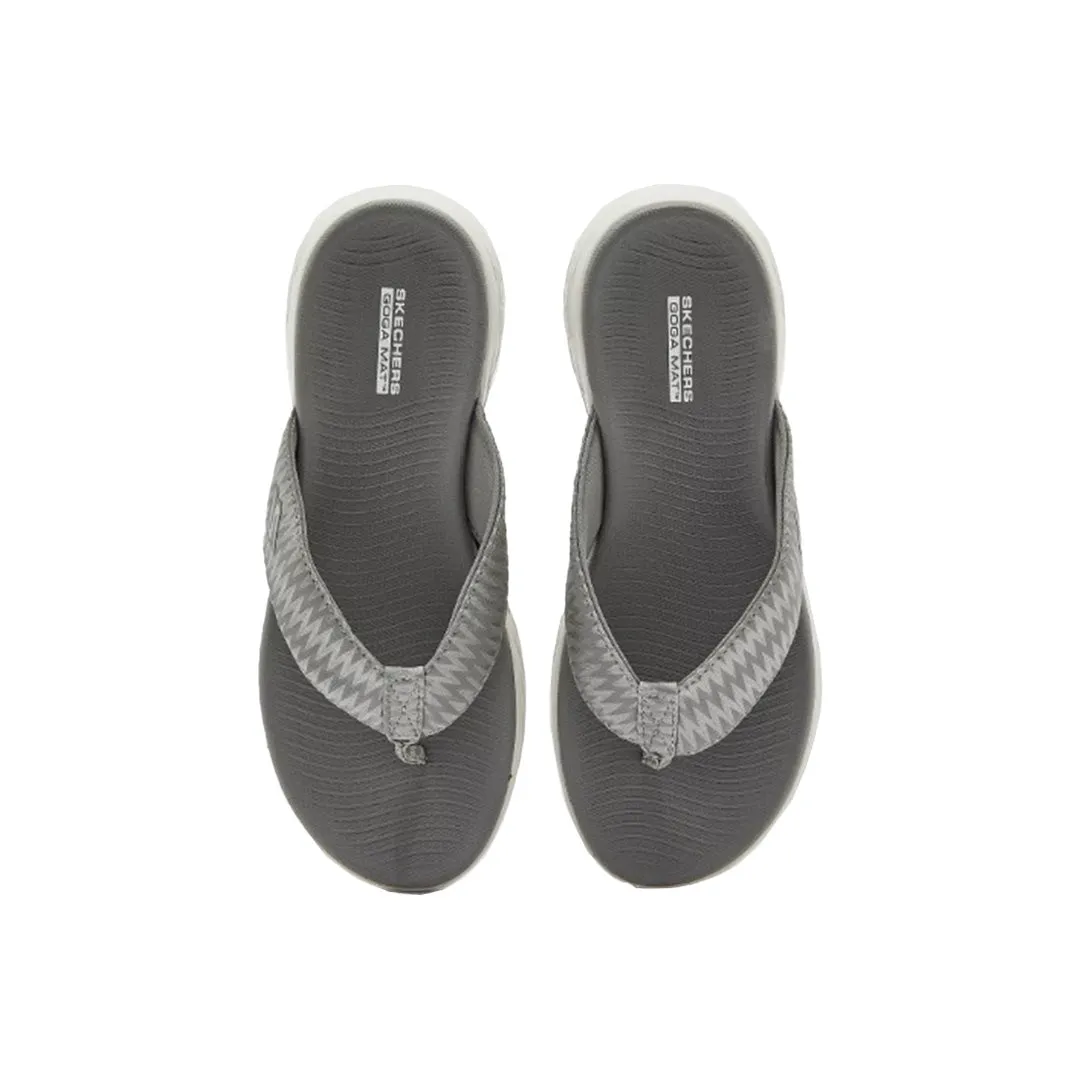 Skechers On-The-Go 600 Womens Slippers Gray, 140701-GRY