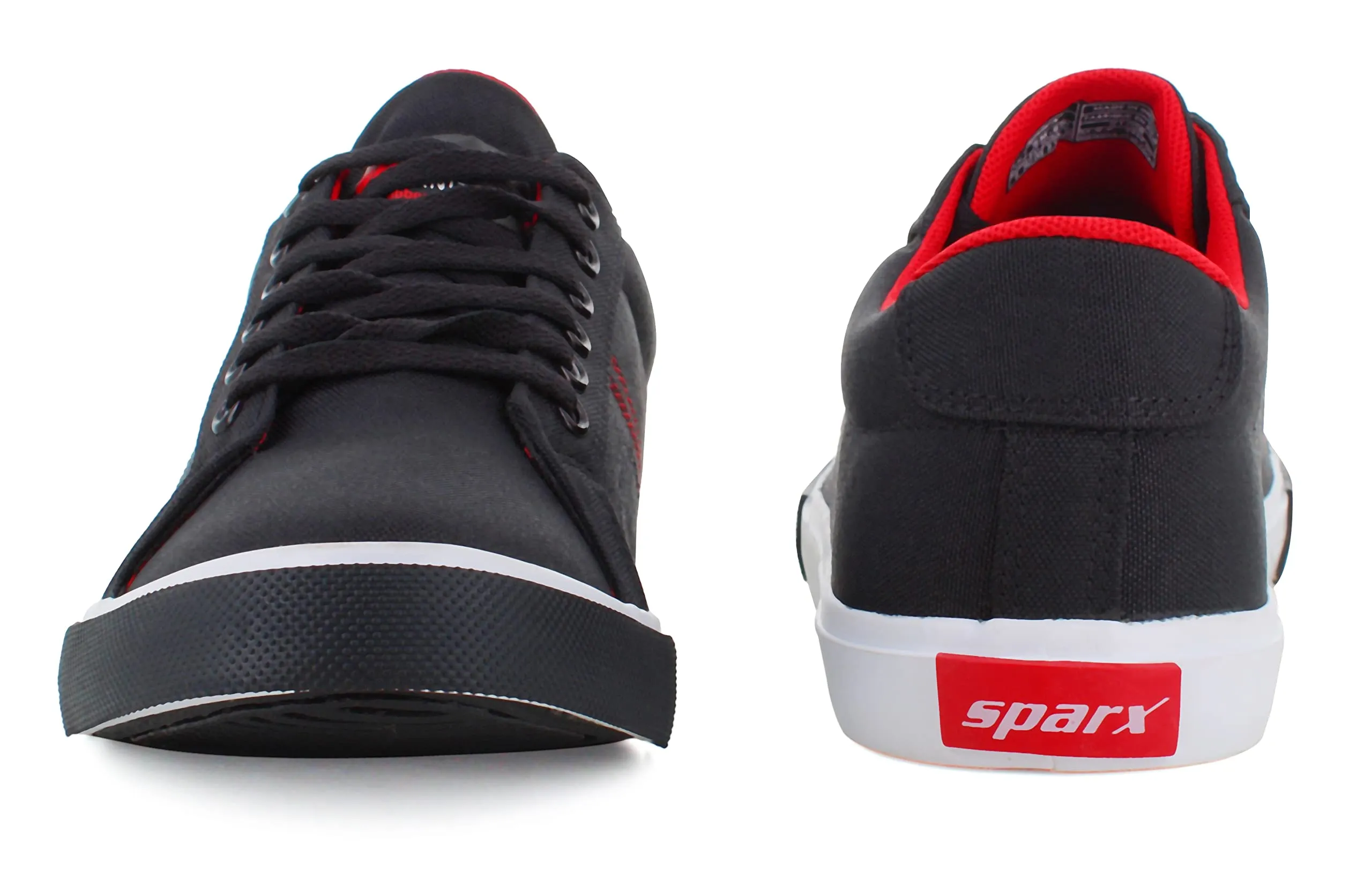 Sparx Men Black Red Casual Shoes