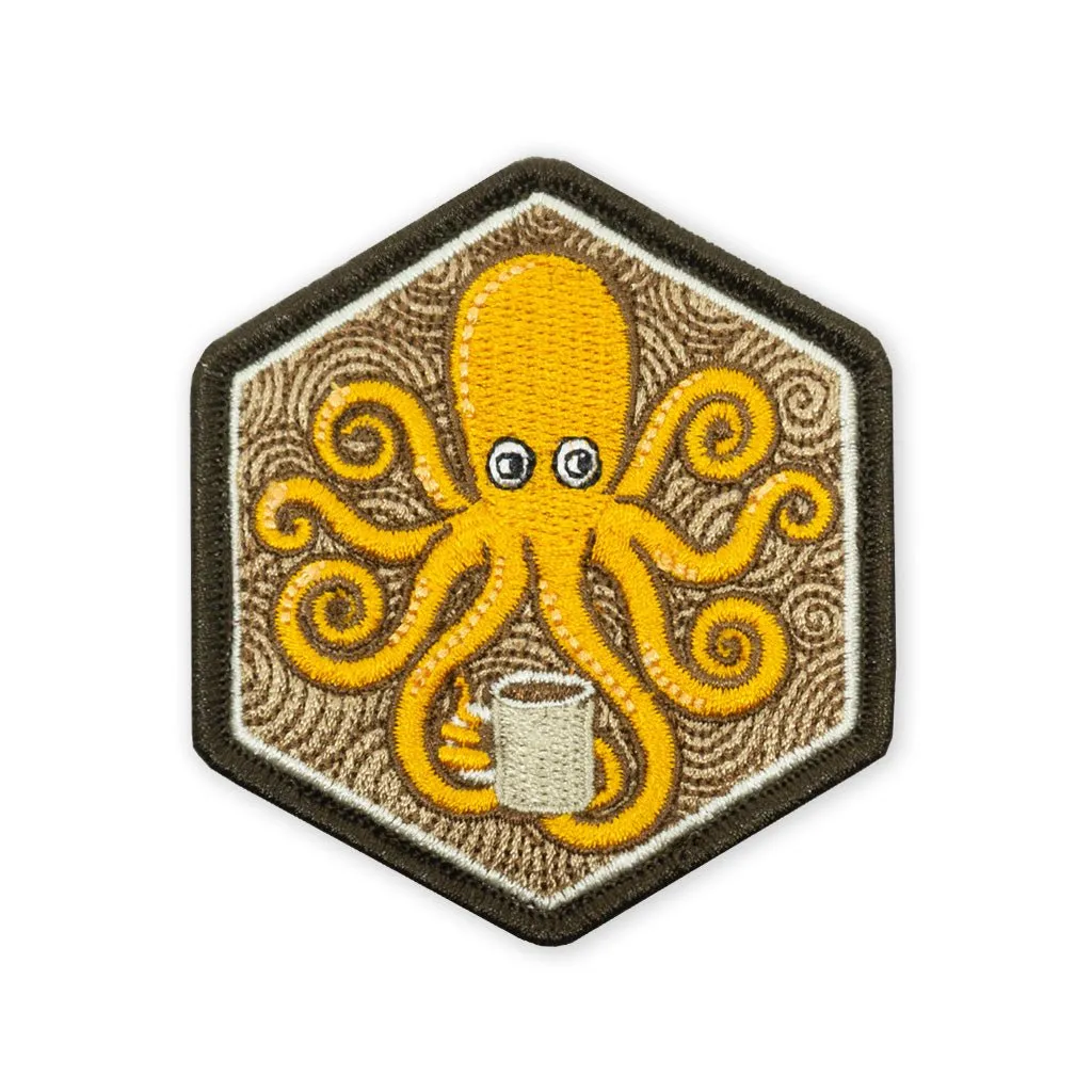 SPD Kraken Café au lait Morale Patch